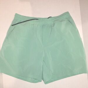 🌿 Lululemon Mint Green Lined Shorts – XXL